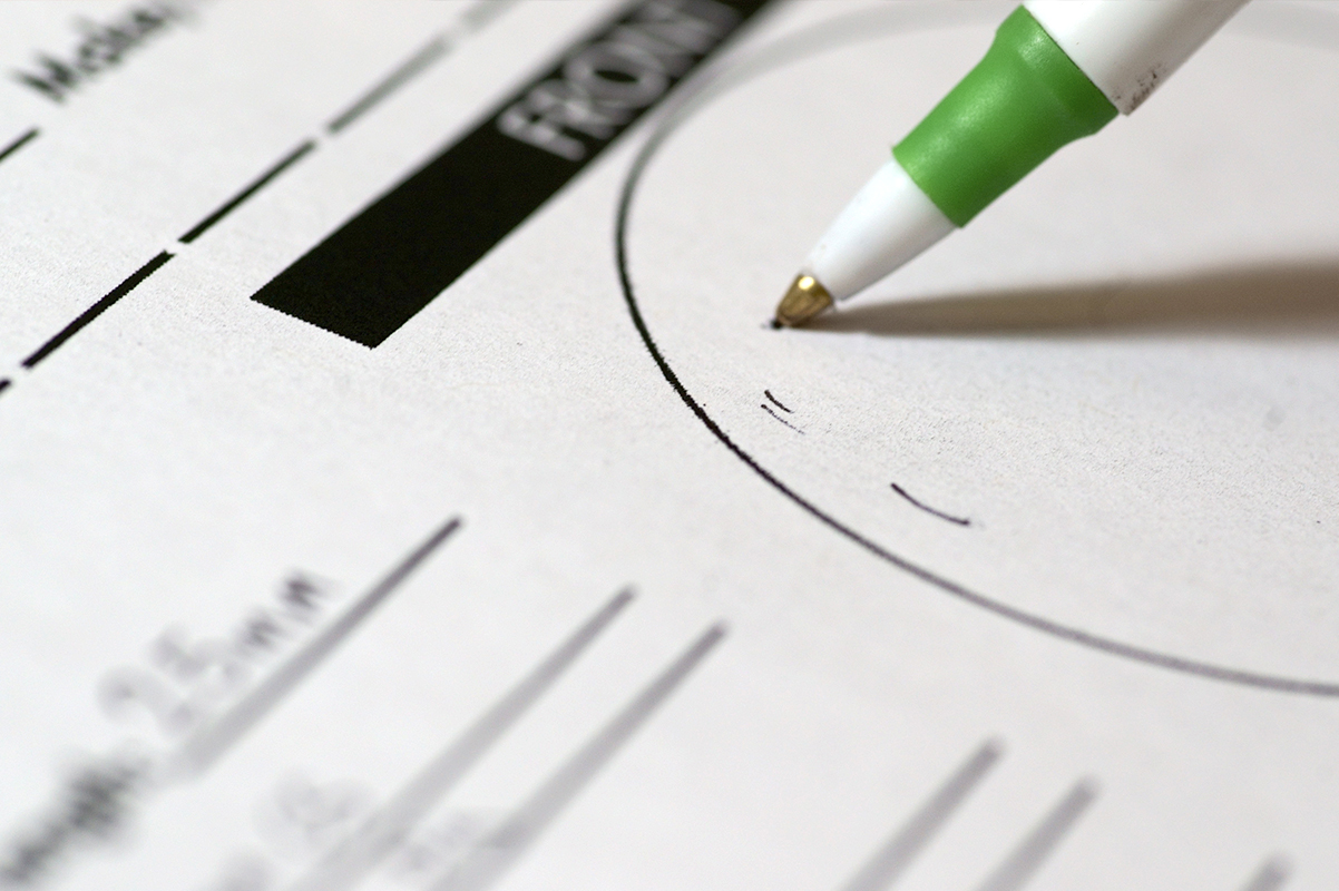 Film Lens Inspection Form