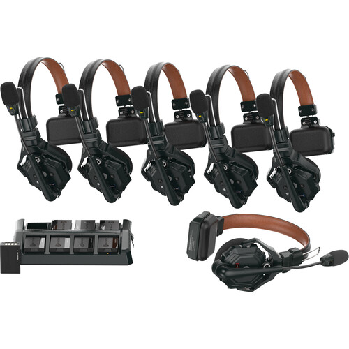 Hollyland Solidcom C1 Pro-6S Full-Duplex Intercom- 6-Headsets