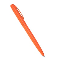 Orange Metal Clicker Pen