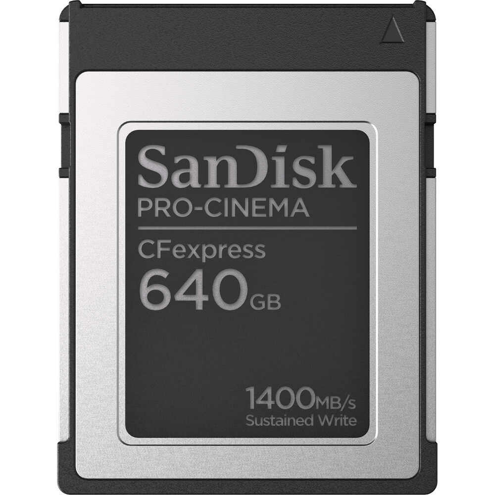 Sandisk Pro-Cinema 640GB CFExpress Type B Card