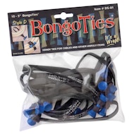 BongoTies 10-pack - Blue Bongo Pin