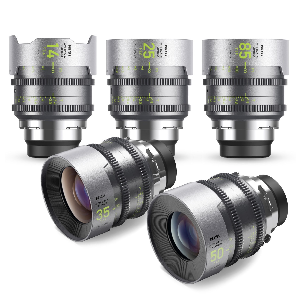NiSi ATHENA Tuned 5 Lens Set
