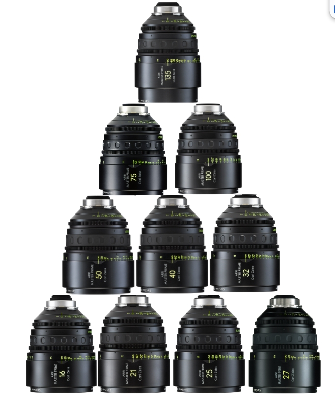 ARRI/Zeiss Master Prime 10 Lens Set