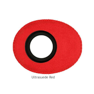 Oval Small Microfiber Eyecushion - Red