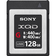 128GB XQD G Series Memory Card