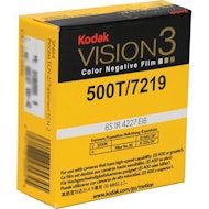 Kodak VISION3 500T Color Negative Film #7219 - 16mm x 100' Roll