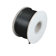 Zip Cord 18AWG 2 wire (lamp cord) Black - 250 ft spool