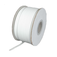 Zip Cord 18AWG 2 wire (lamp cord) White - 250 ft spool