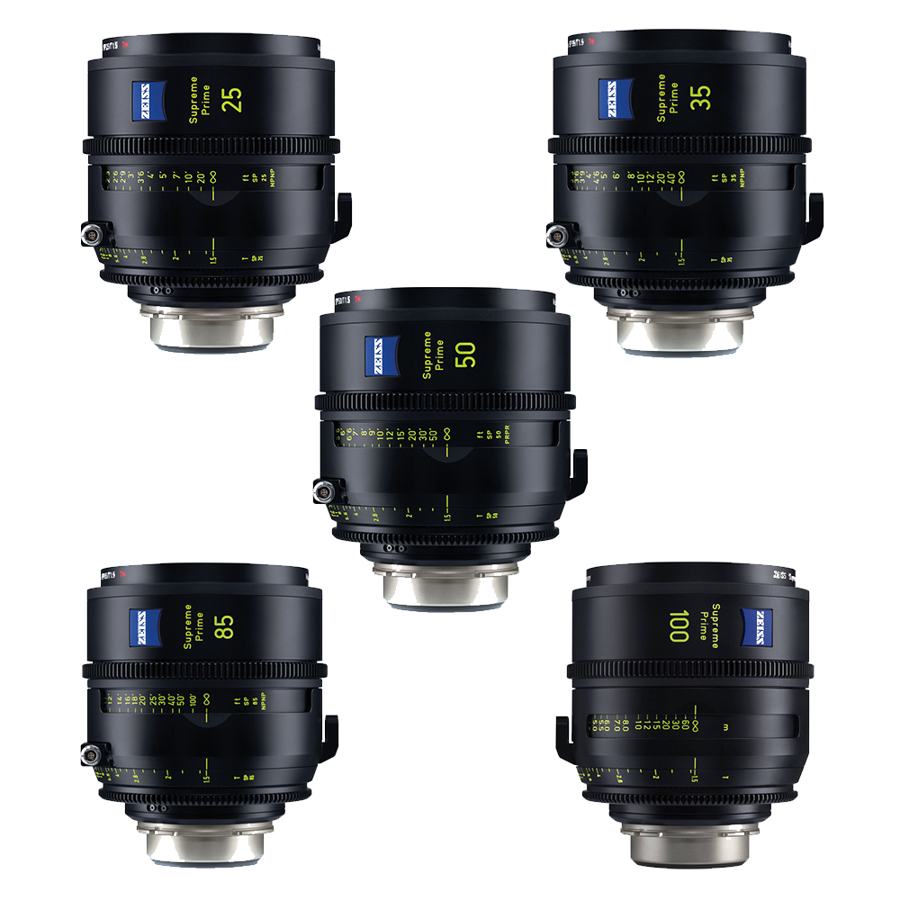 Zeiss Supreme Prime 5 Lens Set